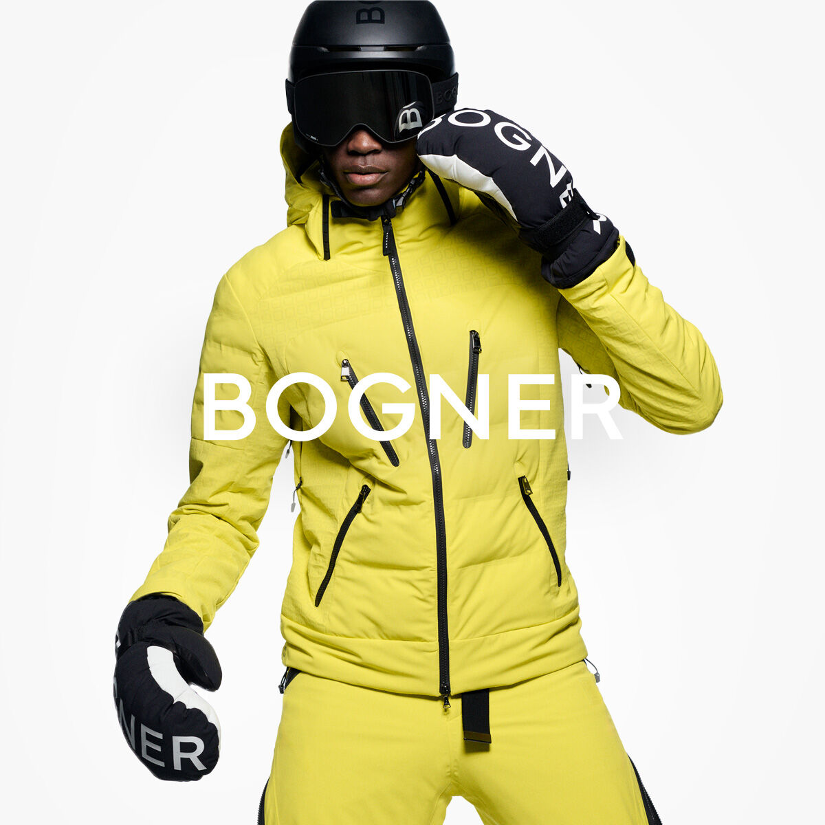 Bogner yellow ski jacket hotsell
